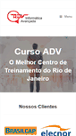 Mobile Screenshot of cursoadv.com.br